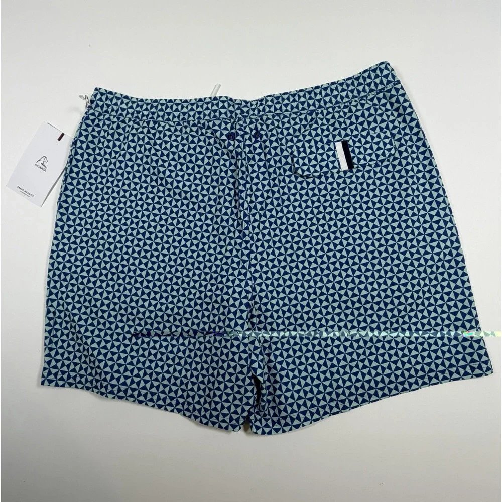 Rhoback Medley Swim Trunks Men's Size 3XL The Aruba Blue Green Shorts NWT